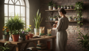 building a sustainable plant care routine