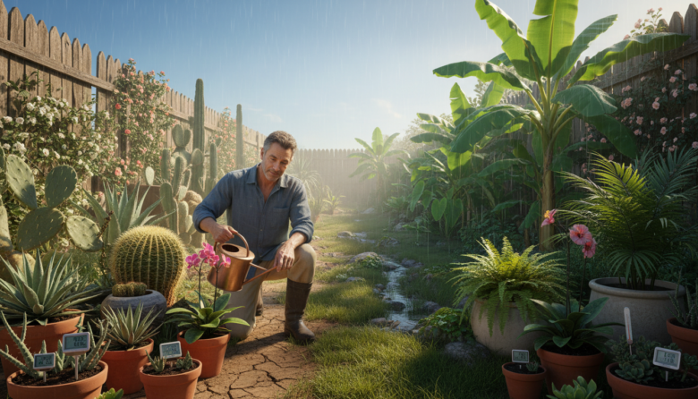 caring for plants in changing climates