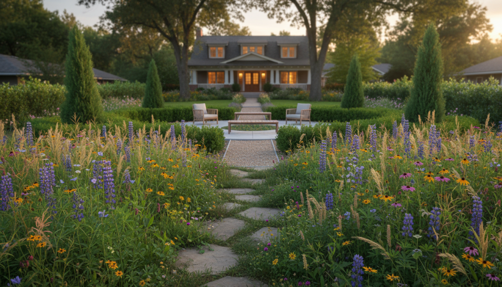 comparing garden design styles