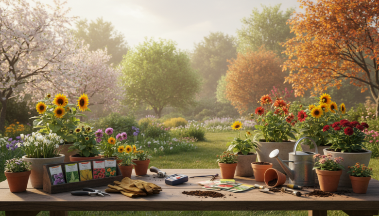 preparing garden for seasonal transitions