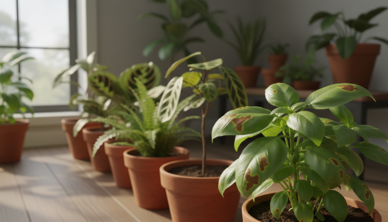 preventing common plant diseases at home
