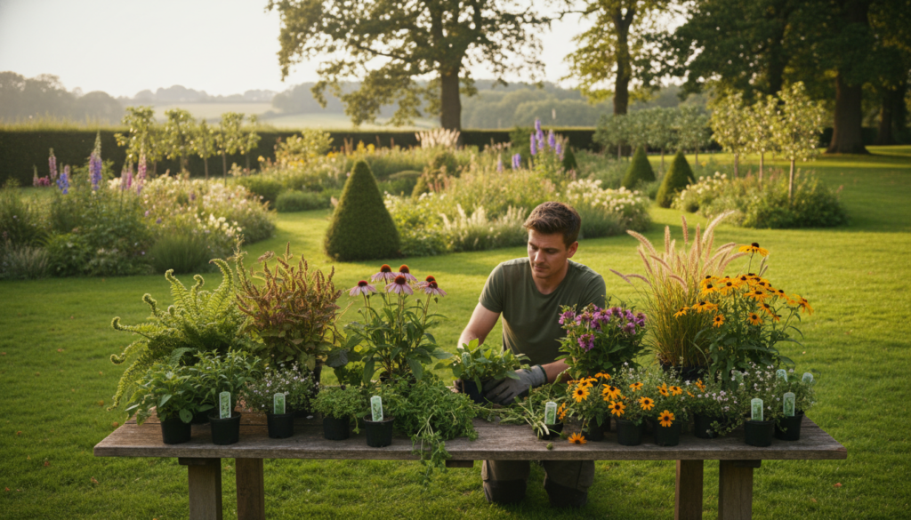 selecting plants for garden design