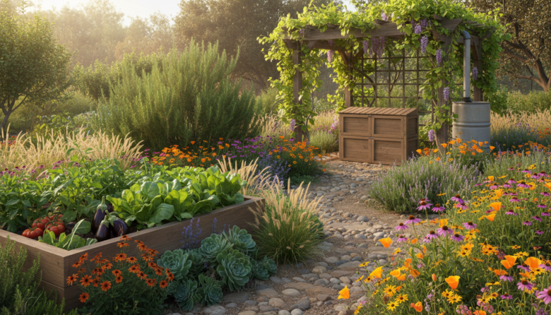 sustainable garden design style principles