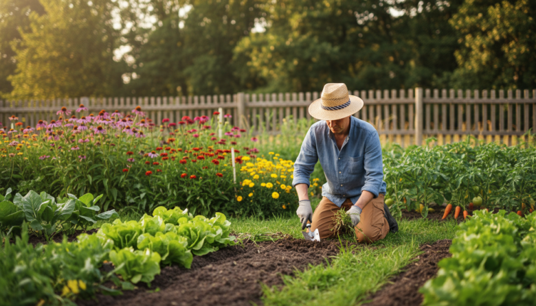 weed management during routine maintenance